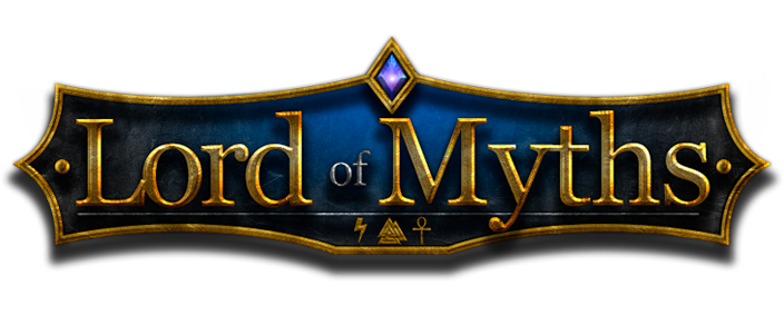 Logotipo LordOfMyths propiedad intelectual de Exodus Games S.L.
